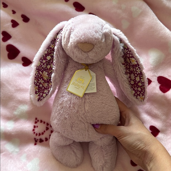 Jellycat Accessories - Jellycat Thistlepop Blossom Luxe Bunny
